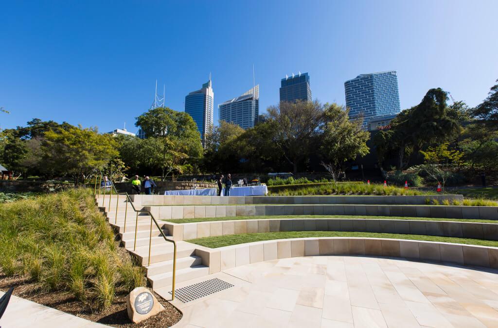 Garden Amphitheatre Botanic Gardens of Sydney
